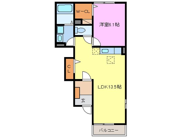 フィガロの物件間取画像